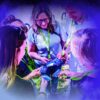 Diese Bild zeigt eine Gruppe lächelnder und amüsierter Leute auf dem Find-the-Code. Sie tragen alle einen Lanyard / Schlüsselband mit einer Karte mit ihrem Rollenbeschrieb.